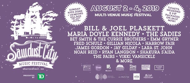 Sawdust City Music Festival announces its 2019 lineup | Canadian Beats ...