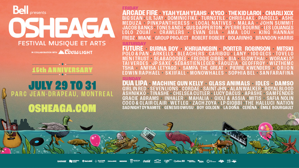 Enter to Win A pair of tickets to Osheaga Music Festival in Montreal
