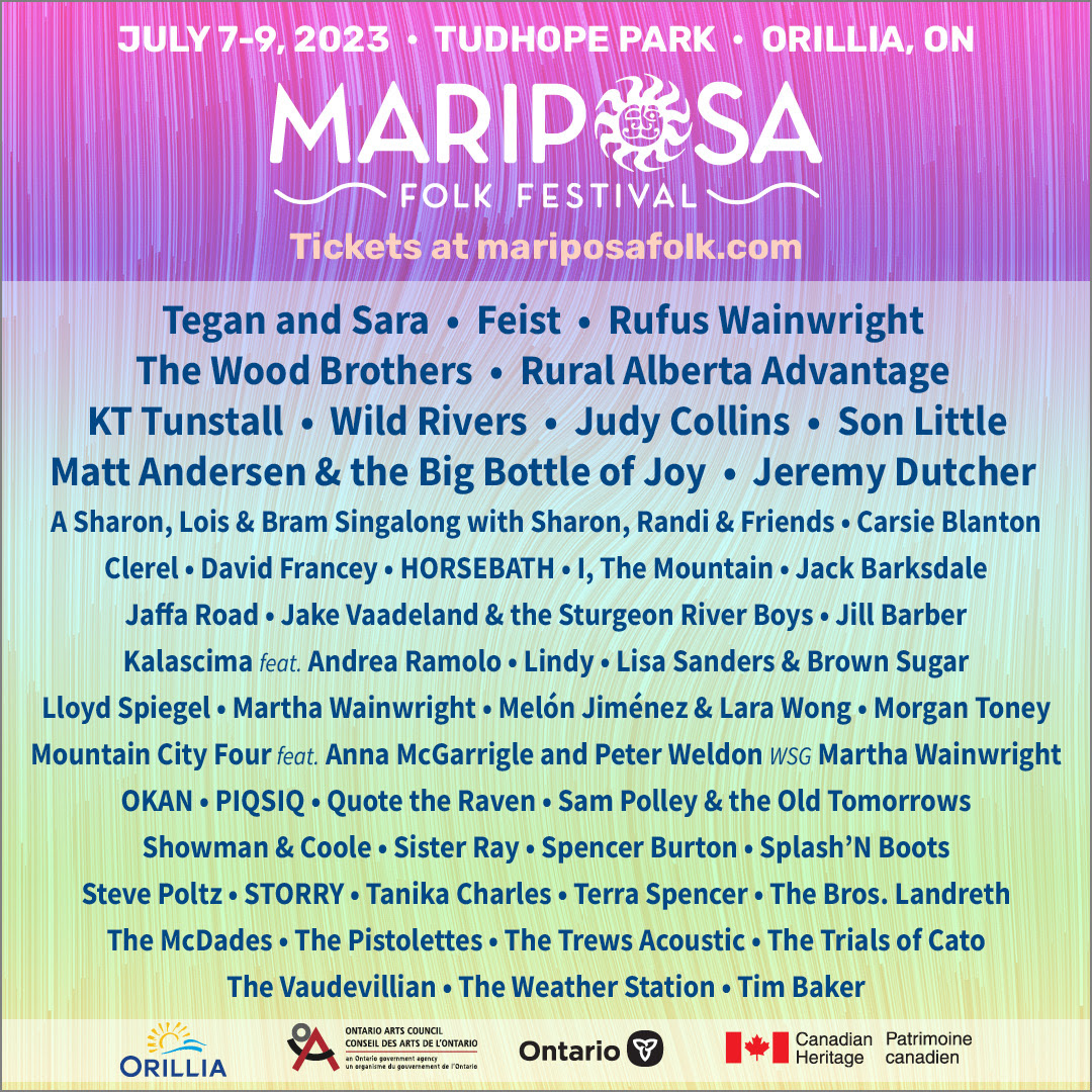 Mariposa Folk Festival announces 2023 lineup