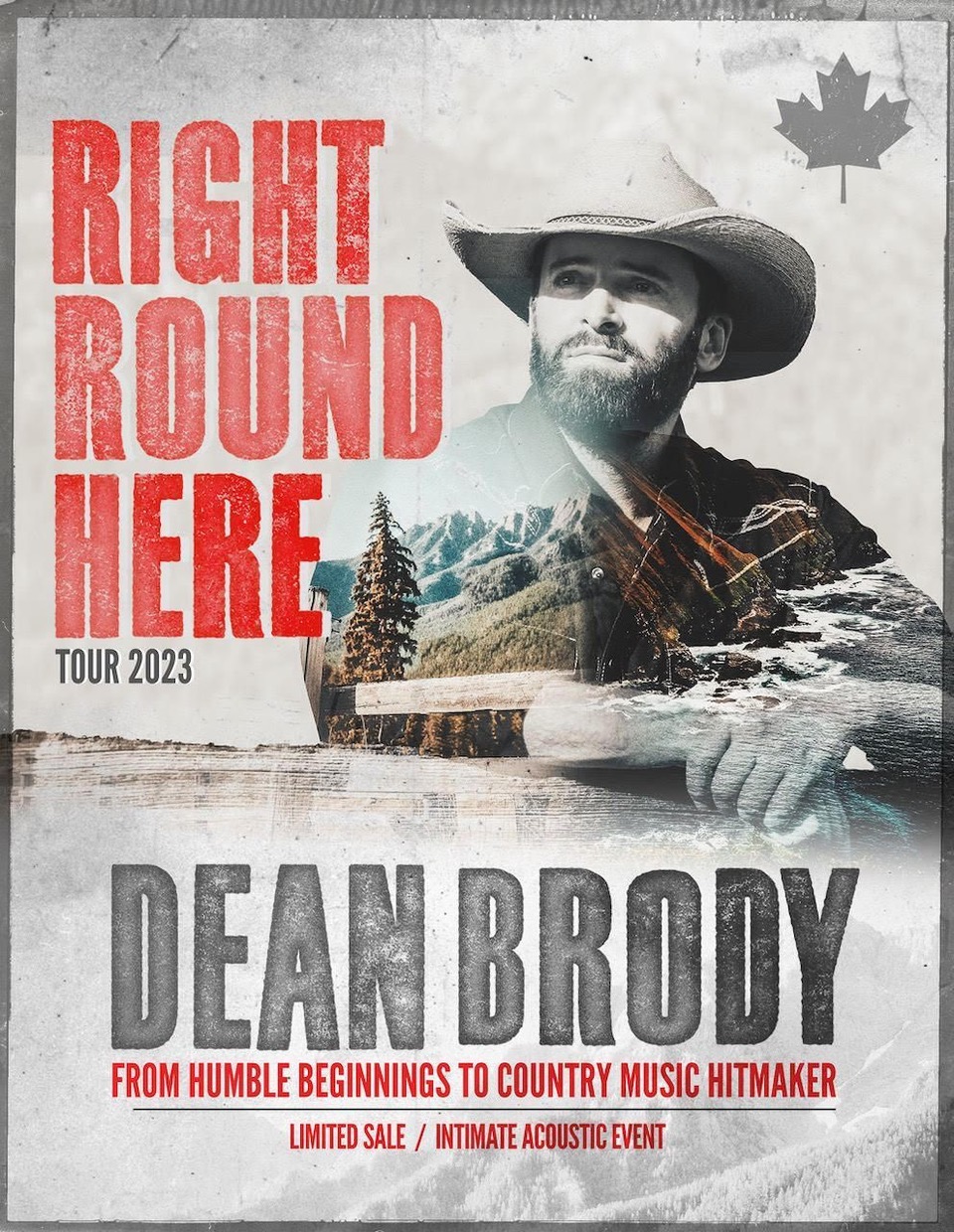Dean Brody Announces Right Round Here Acoustic Tour