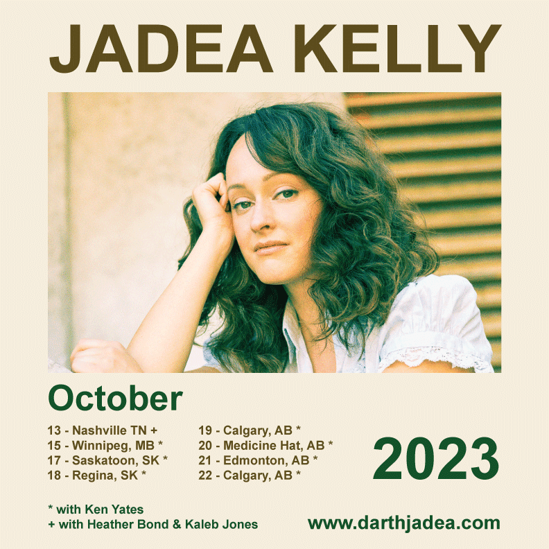 Jadea Kelly announces Western Canadian tour dates