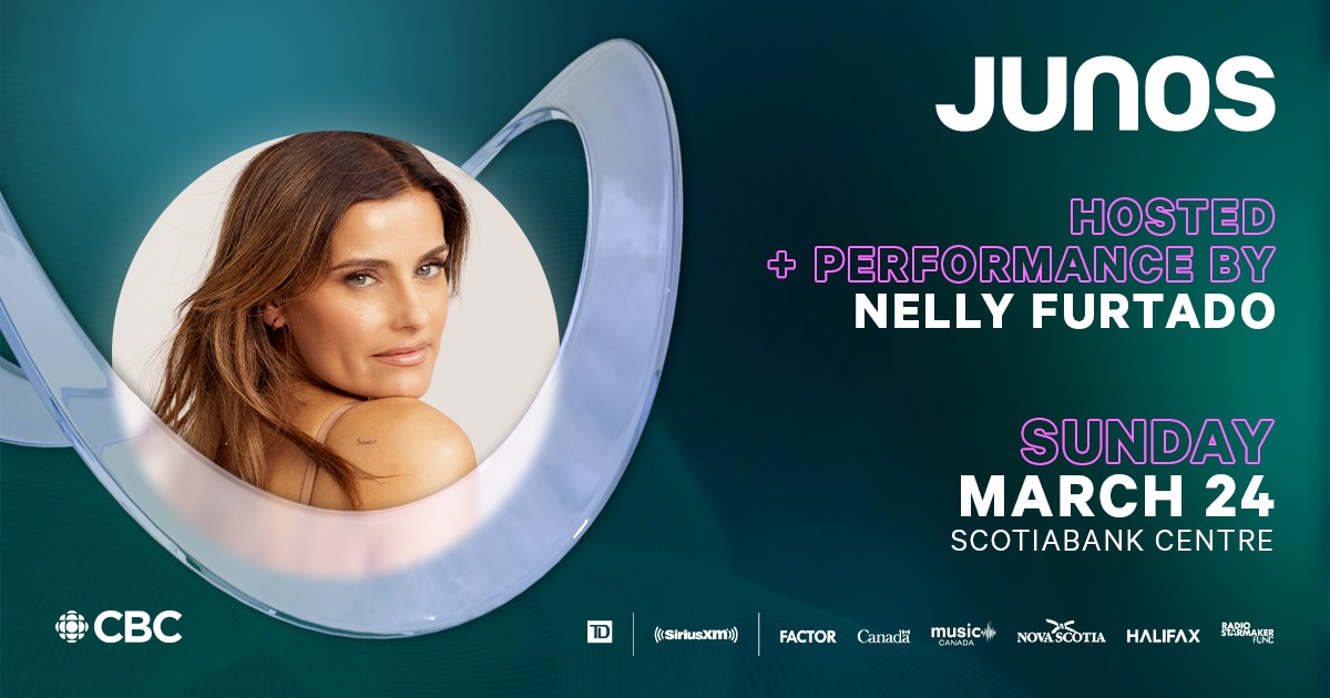 I Love This Town – 2024 JUNO Awards announce host, performers for Halifax celebrations