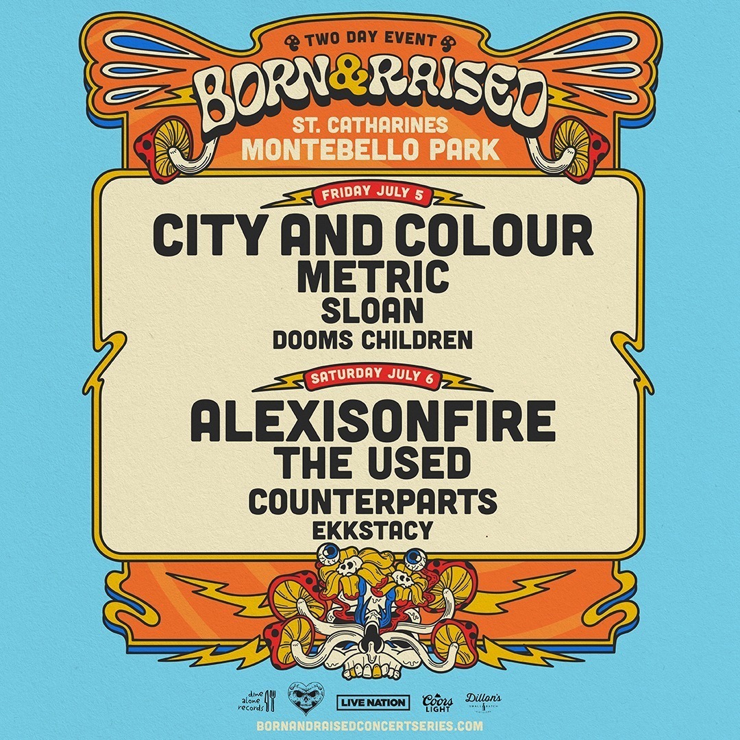 Alexisonfire + City and Colour Announce 2024 Born & Raised Festival