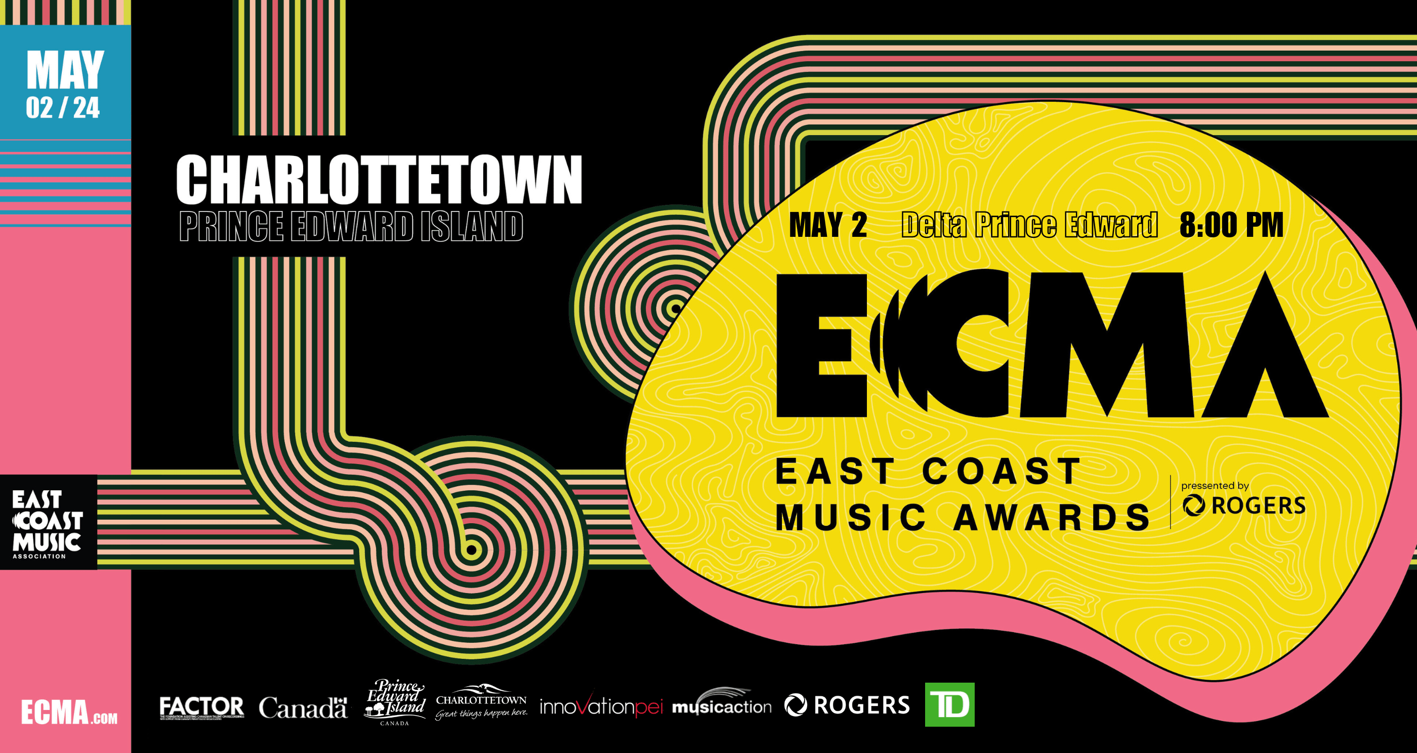 The East Coast Music Association announces performers for 2024