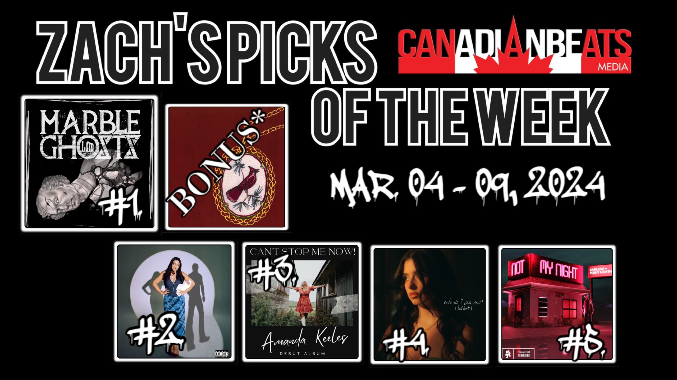 ZACH’S PICKS OF THE WEEK – MARCH 4 TO MARCH 9, 2024