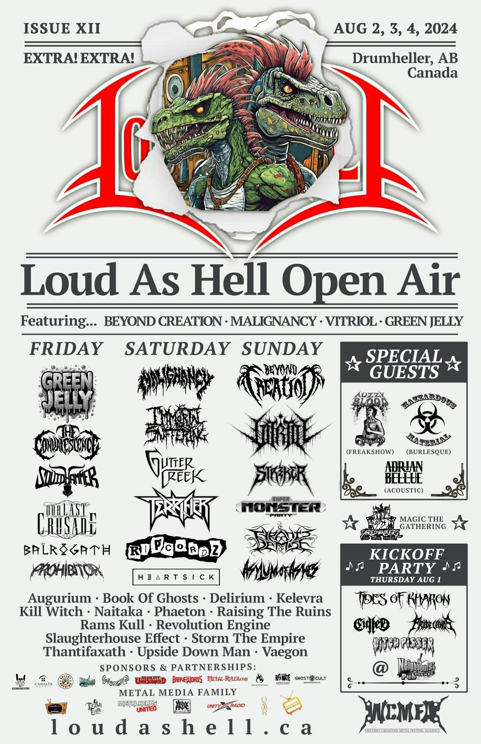 LOUD AS HELL Announces 2024 Lineup