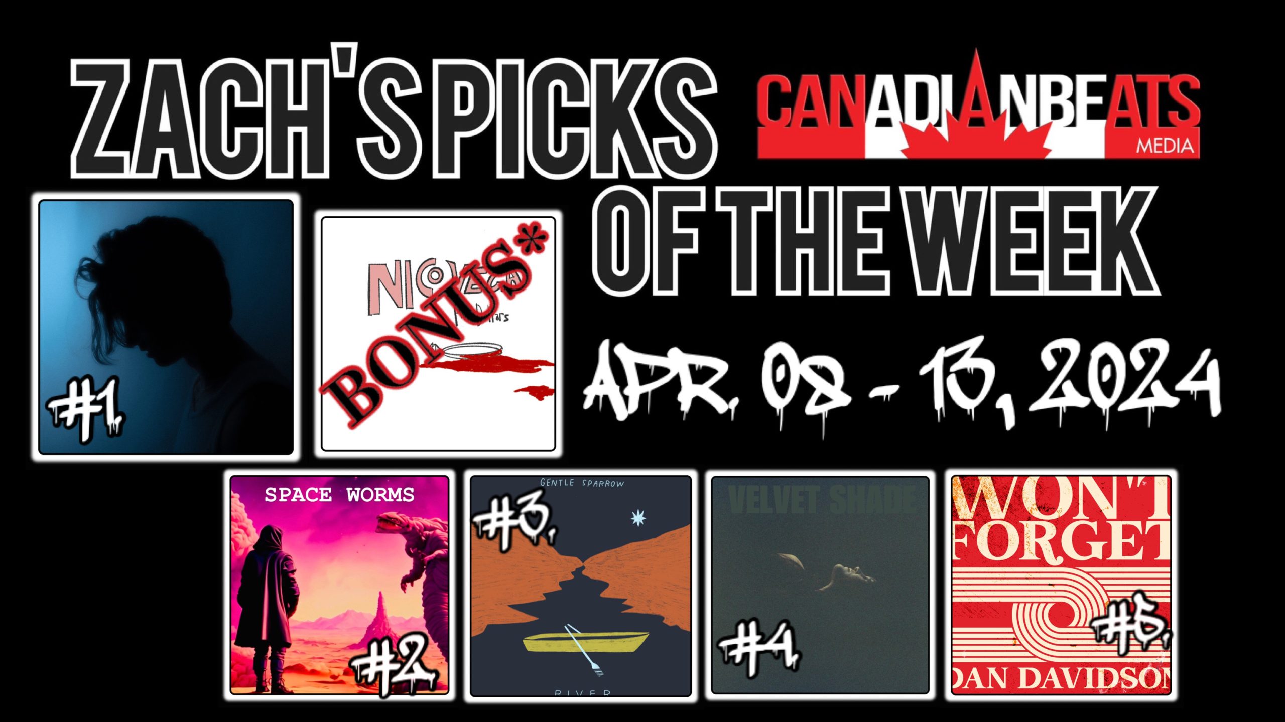 ZACH’S PICKS OF THE WEEK – APRIL 8 TO APRIL 13, 2024