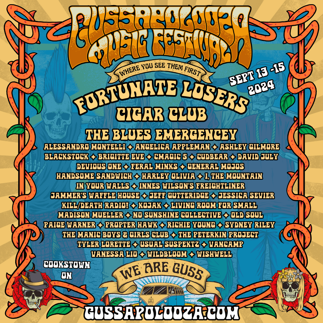 Gussapolooza Music Festival Announces 2024 Lineup