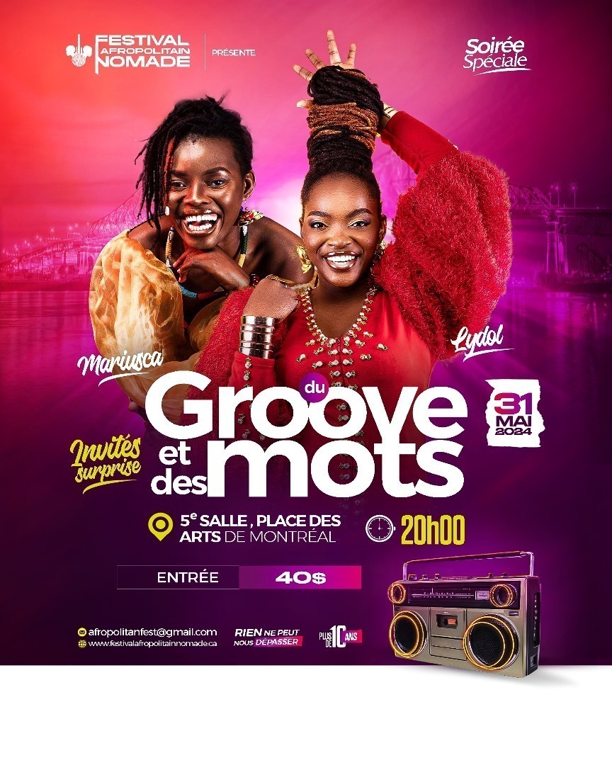 Afropolitan Nomad Festival will be in Montreal from May 27 to June 1st