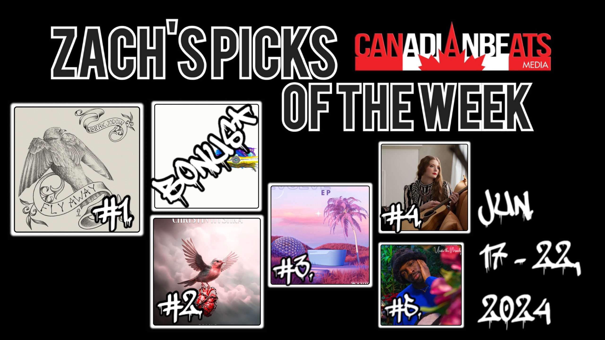 ZACH’S PICKS OF THE WEEK – JUNE 17 TO JUNE 22, 2024