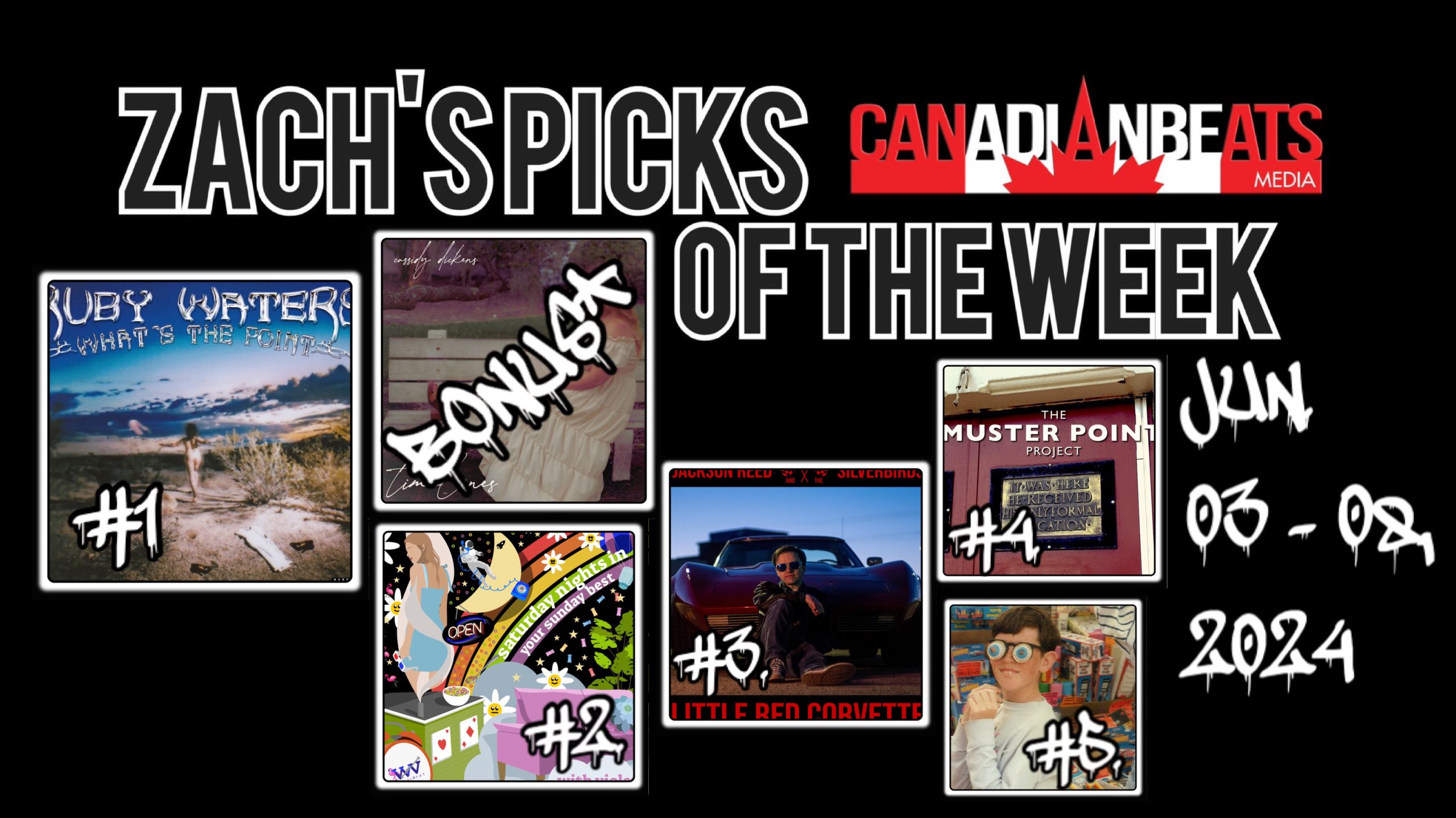 ZACH’S PICKS OF THE WEEK – June 3 to June 8, 2024