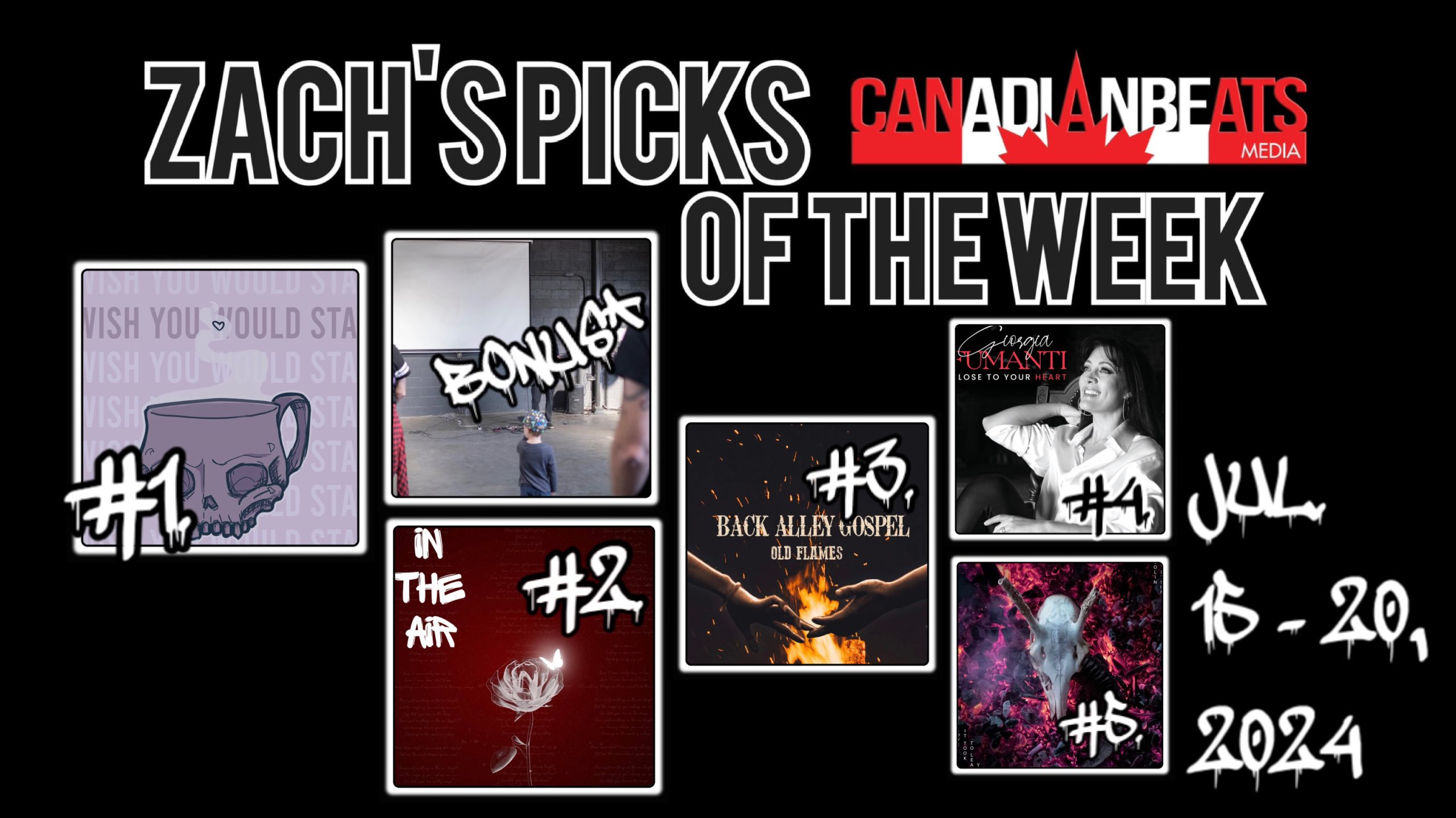 ZACH’S PICKS OF THE WEEK – JULY 15 TO JULY 20, 2024