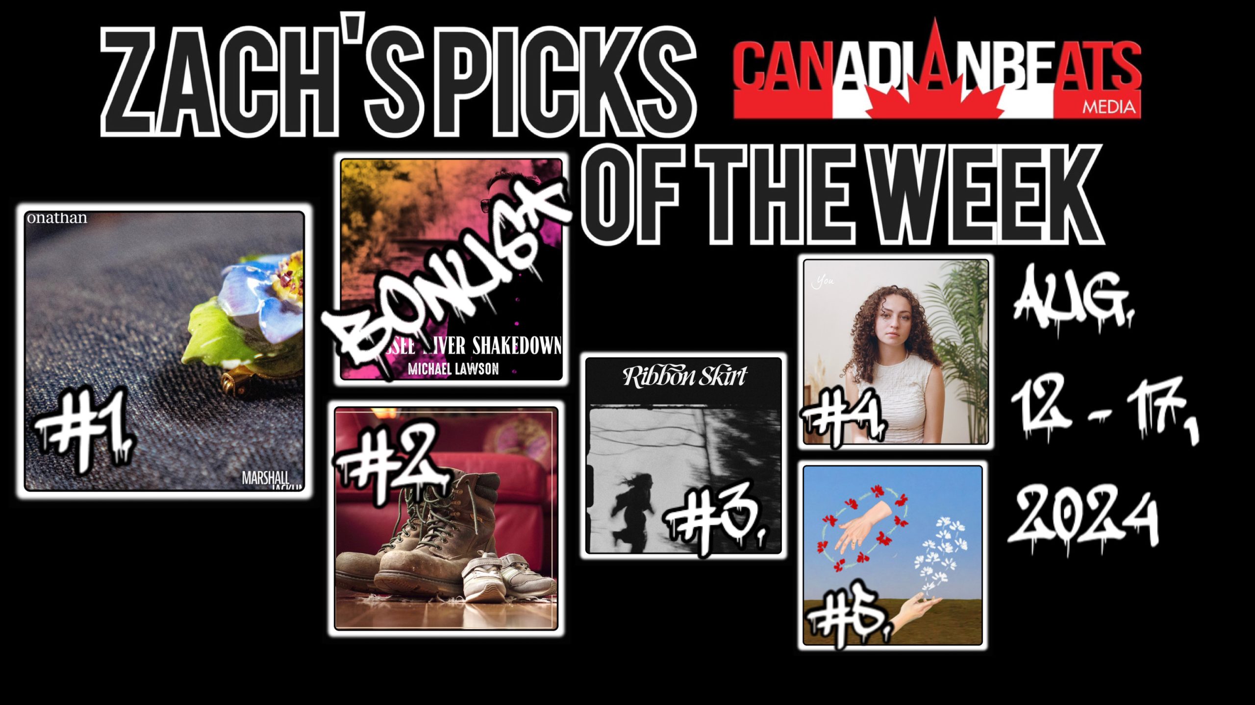 Zach’s Picks of the Week – AUGUST 12 TO AUGUST 17, 2024