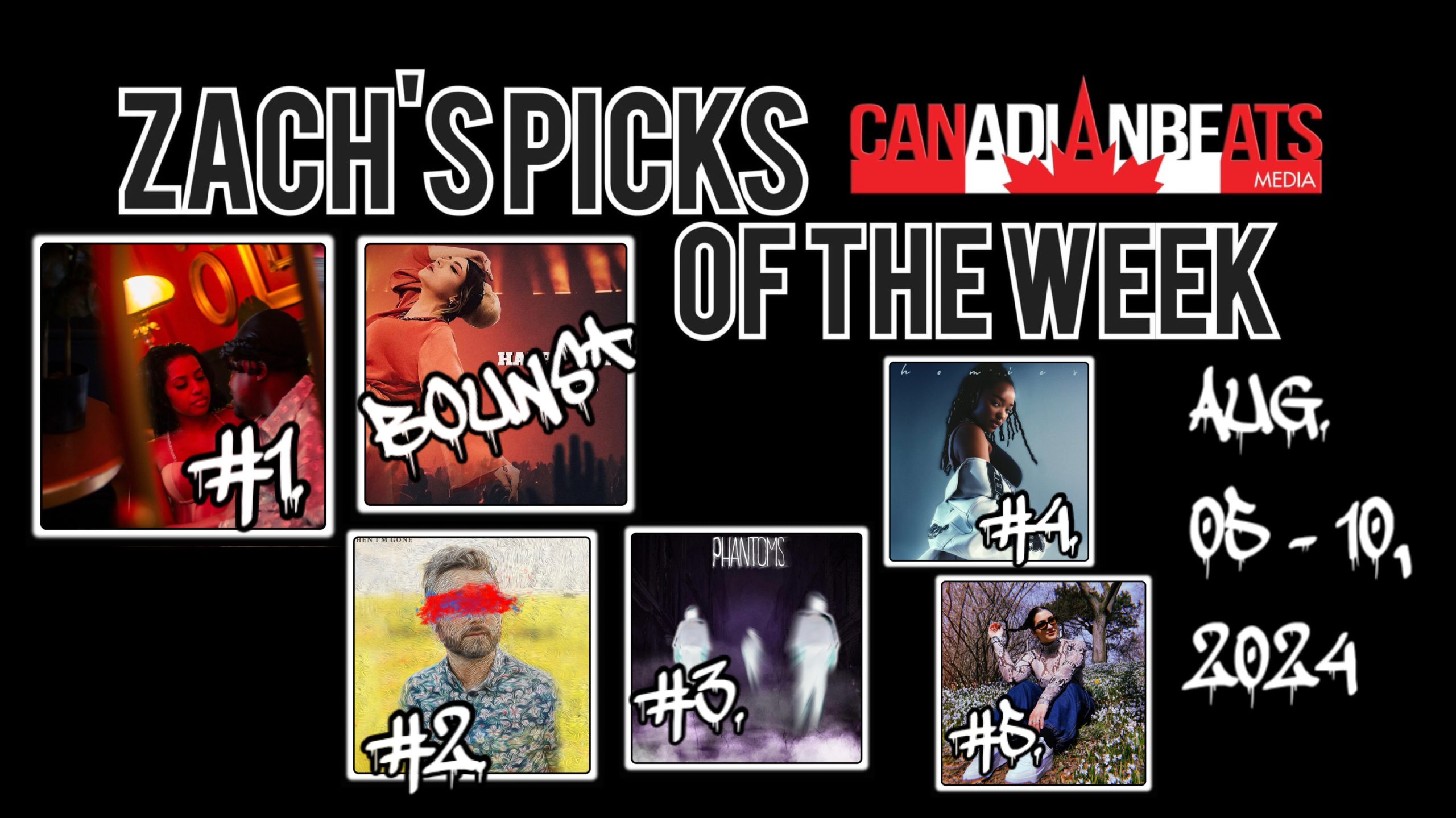 Zach’s Picks of the Week – AUGUST 5 TO AUGUST 10, 2024