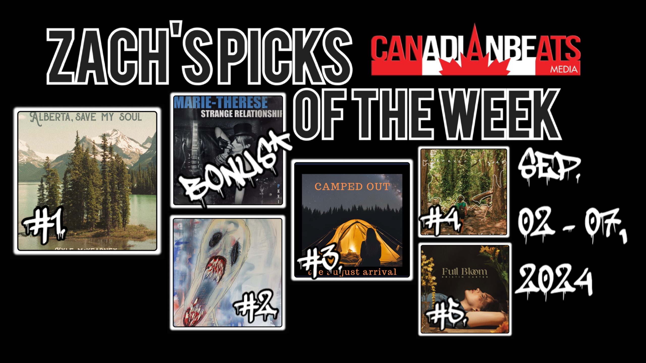 Zach’s Picks of the Week – SEPTEMBER 3 TO SEPTEMBER 7, 2024