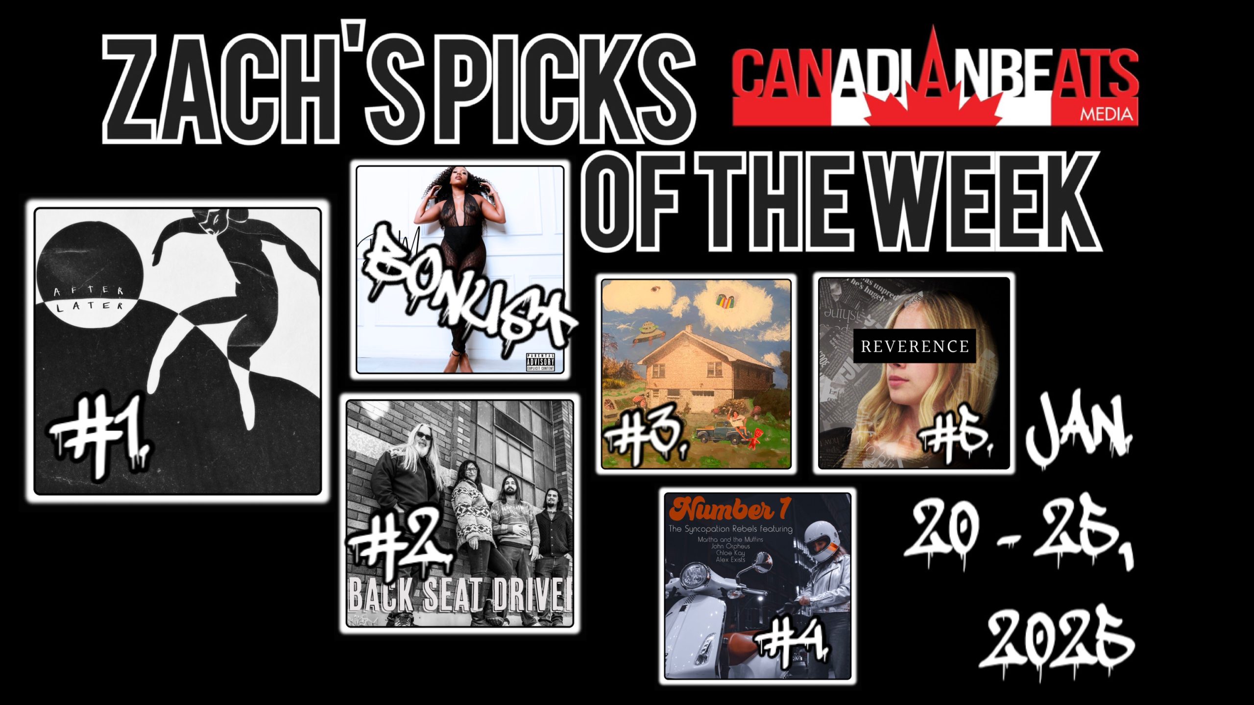 Zach’s Picks of the Week – January 20-25, 2025