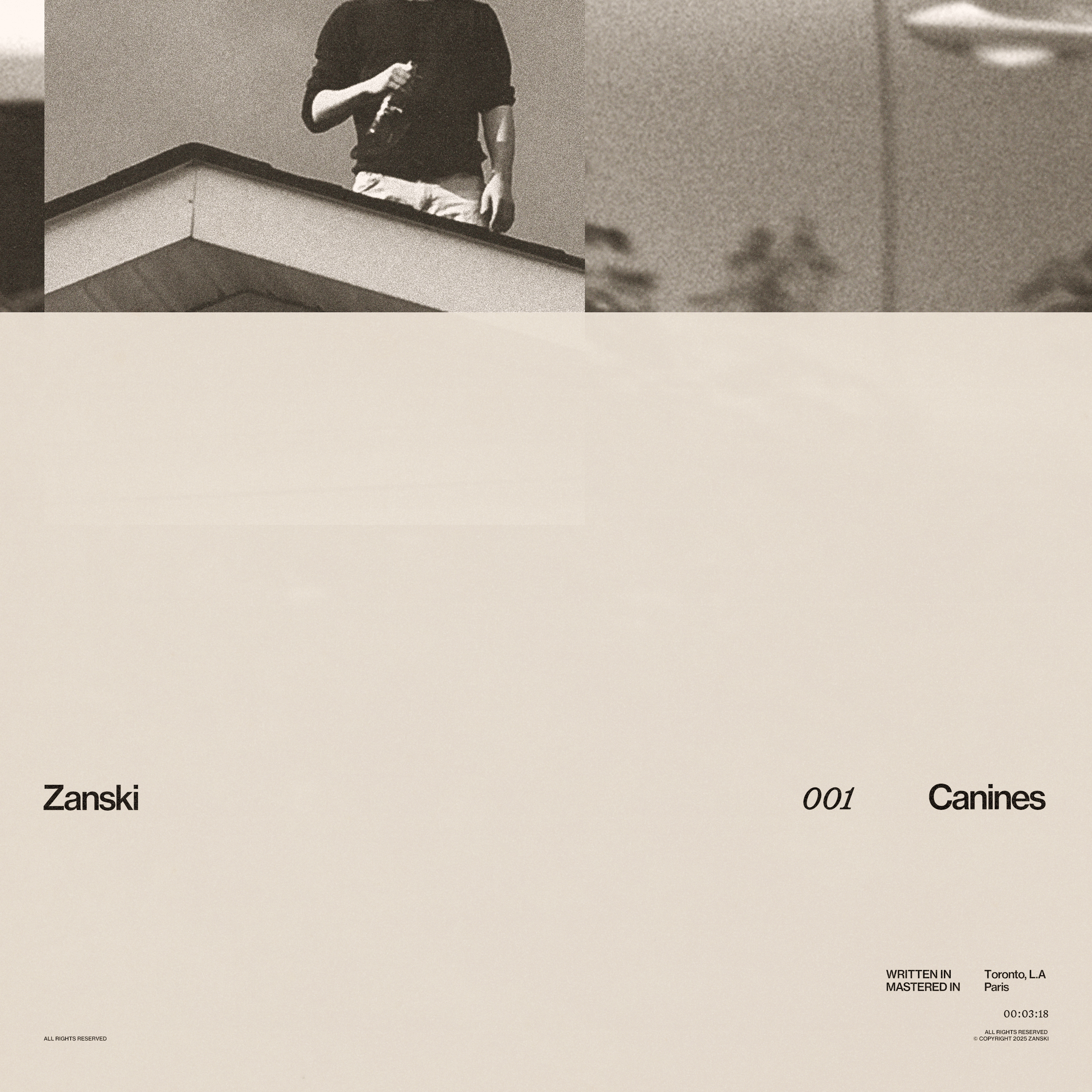 Zanski shares new single, “Canines”