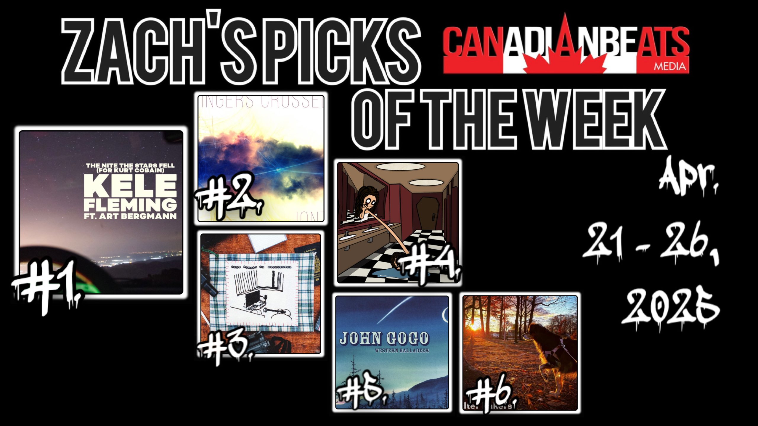 Zach’s Picks of the Week – April 21 – 25, 2025