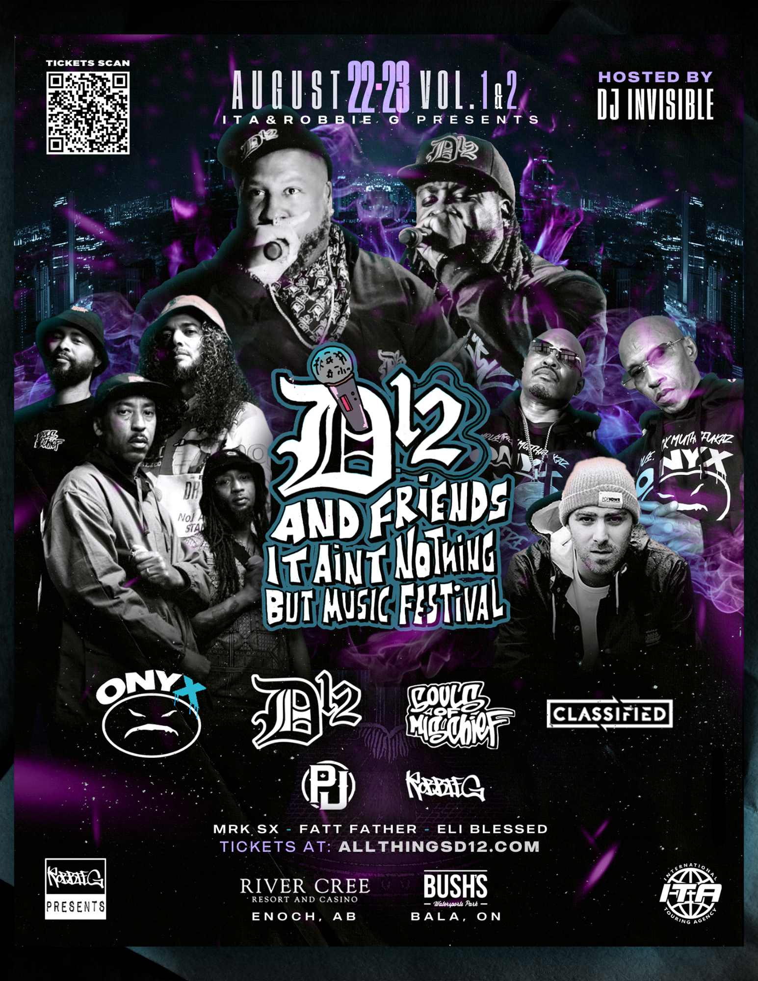 D12 & Friends: It Ain’t Nothing But Music Festival announce 2025 Lineup