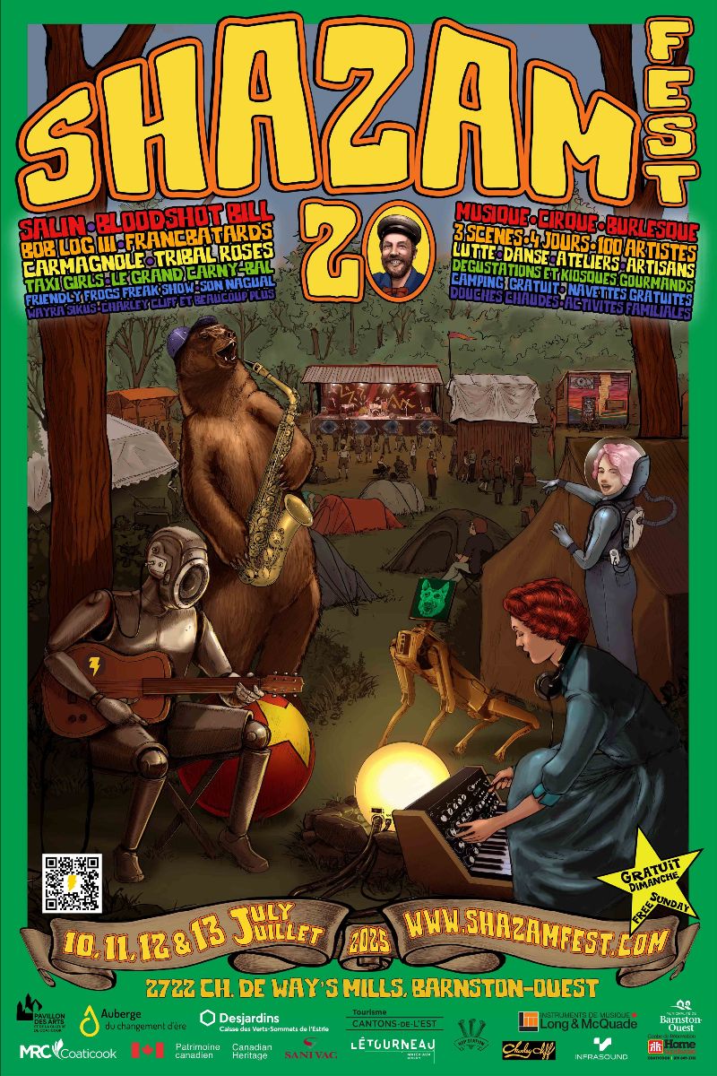 ShazamFest takes place July 10-13, 2025 + Contest