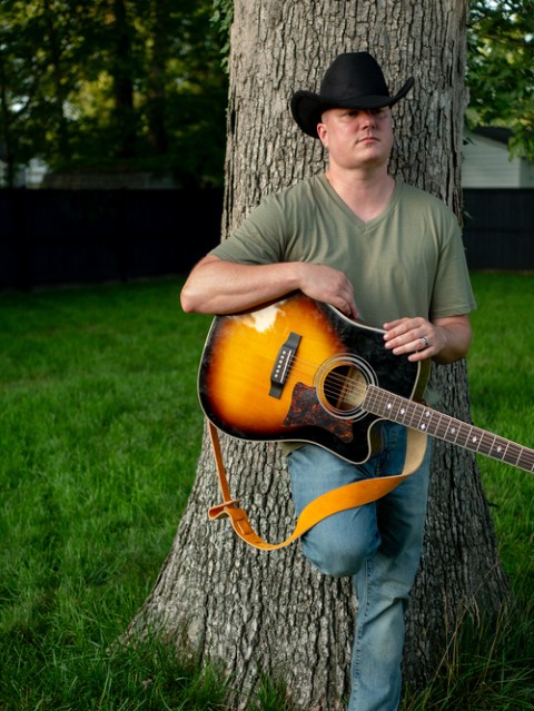 Christopher James shares new single, “Shotgun County Pawn and Gun”