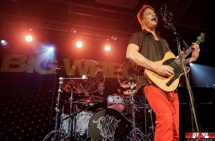 Big Wreck performing at a sold-out show at Maxwell's in Waterloo, Ontario.