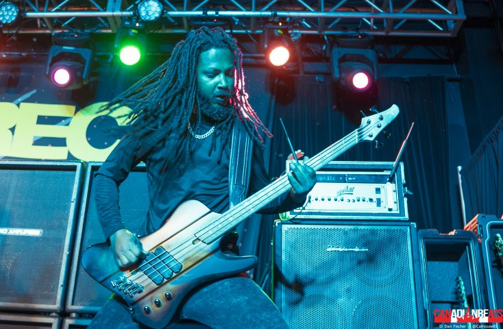 Sierra Pilot delivering a high-energy performance at Maxwell's in Waterloo.
