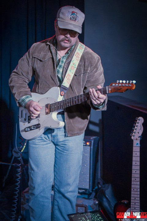 Spencer Burton performing live at Sonic Hall in Guelph, ON