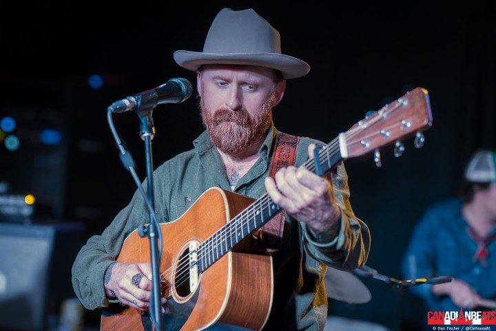 Spencer Burton performing live at Sonic Hall in Guelph, Ontario
